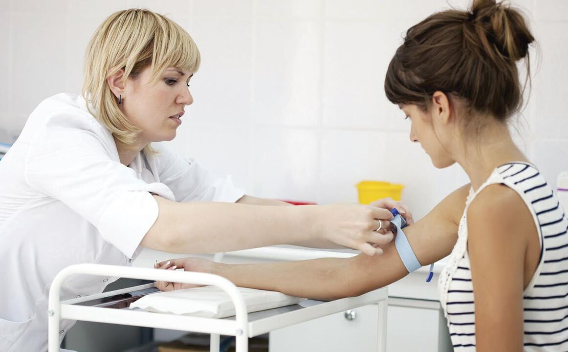 Blood analysis for parasites