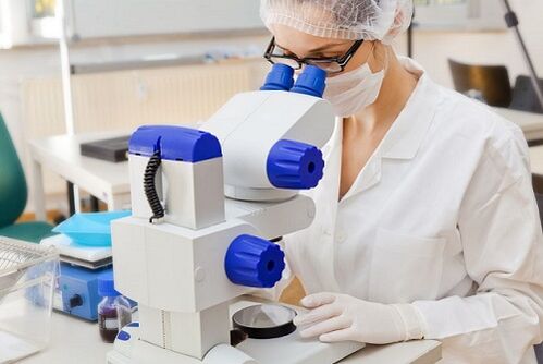 perform parasite testing